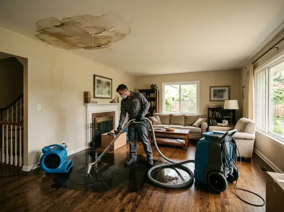 attic-pipe-burst-ceiling-drip-008 — frequently asked questions, Water Damage Restoration & Carpet Care in Pittston, PA